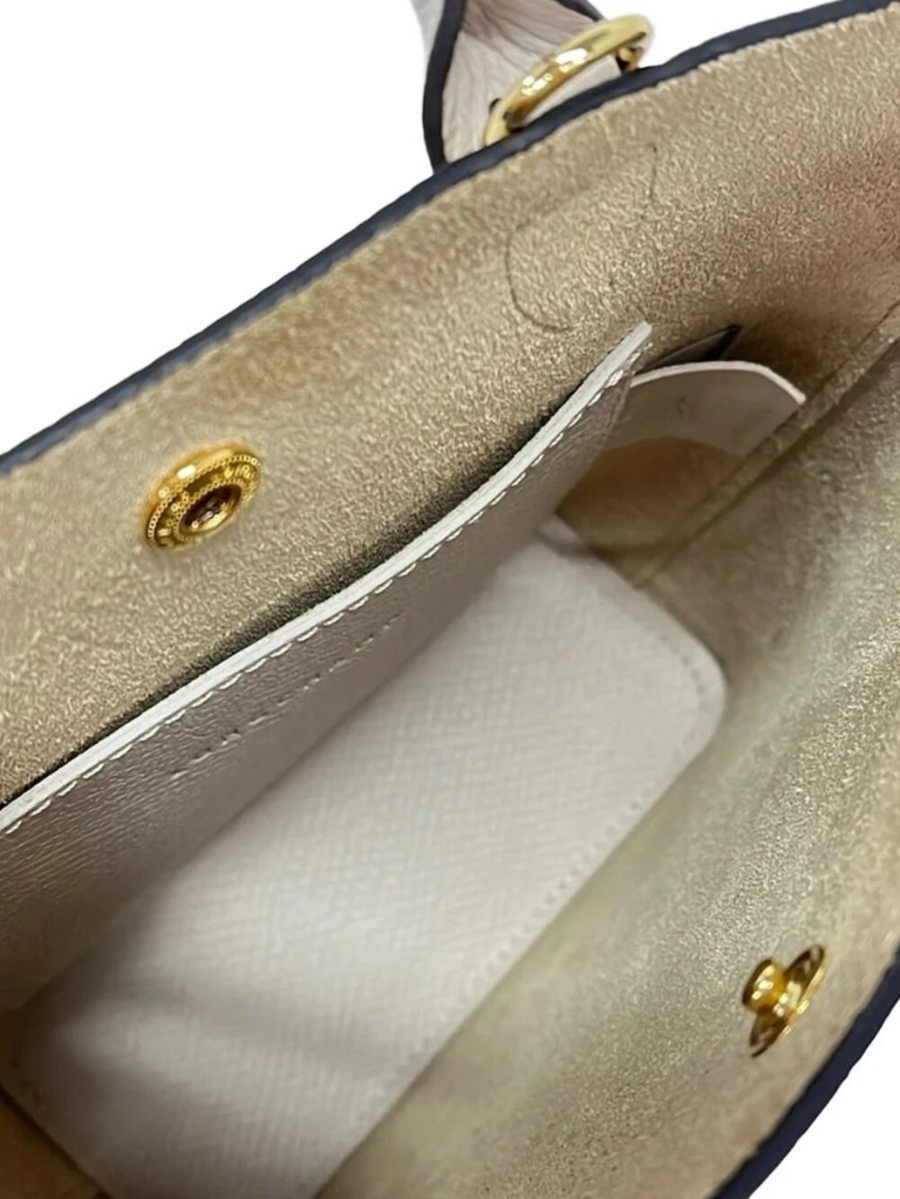 LONGCHAMP Epure 10269HYZ555 Beige Leather Tote Bag - Picture 7 of 15
